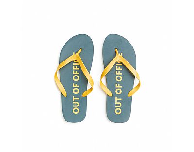 Teenslippers Out of Office, navy .