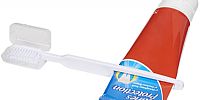 Dana tandenborstel met tandpasta-pusher