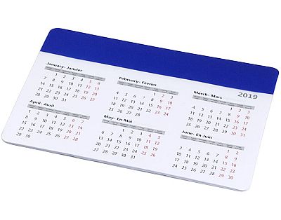 Chart muismat met kalender
