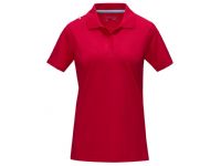 Dames polo met korte mouwen. Biologisch textiel