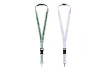 Gerecyclede PET lanyard met veiligheidsgesp