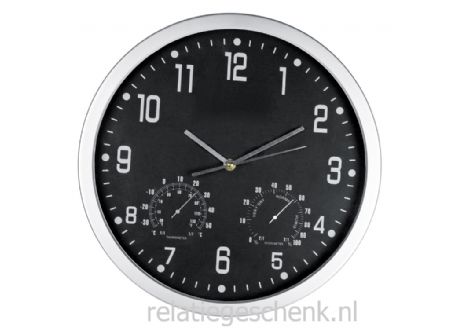 Wandklok Hygro Du Temp