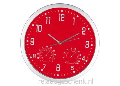 Wandklok Hygro Du Temp