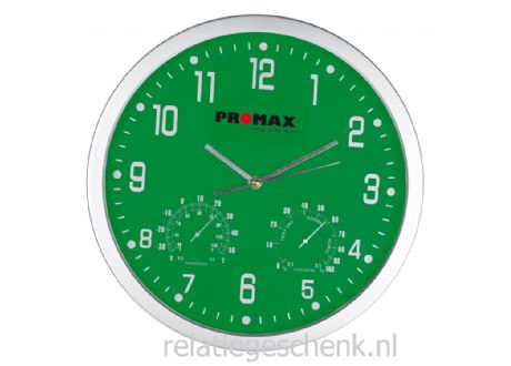 Wandklok Hygro Du Temp
