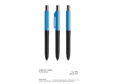 Metal Barrel balpen DS4 MIX'N MATCH