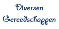 Diversen gereedschappen