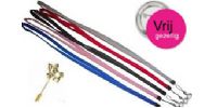 Nekkoorden / Lanyards / Keycords /Polsbandjes / Buttons / Pins / Identiteitspaatjes 