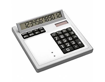 Calculator Own Design met inlegplaatje Calculator Own Design met inlegplaatje