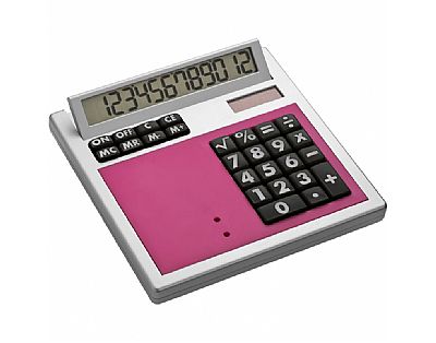 Calculator Own Design met inlegplaatje Calculator Own Design met inlegplaatje
