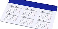 Chart muismat met kalender Chart muismat met kalender