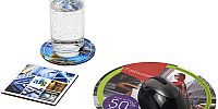 Q-Mat® driedelige combiset van muismat en onderzetter 4 Q-Mat® driedelige combiset van muismat en onderzetter 4