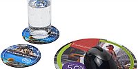Q-Mat® driedelige combiset van muismat en onderzetter 5 Q-Mat® driedelige combiset van muismat en onderzetter 5